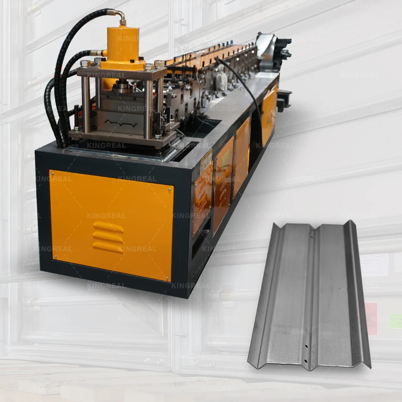 Maskin for produksjon av HVAC-spjeldblad